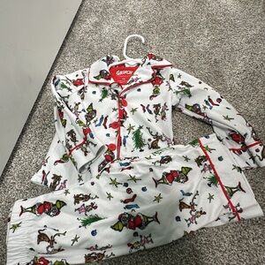 Grinch 12 month pajamas